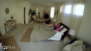 Ghostly pale teen Lily Rader fucked on Christmas