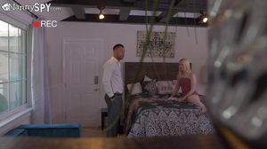 Pasty stepsister Lily Rader gets fucked in doggy