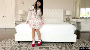 Fun sized Asian hoe Marica Hase fucked by a BWC