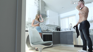 Stepsister blackmails bro into fucking her pussy