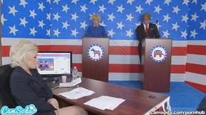 Mr President getting it hard on presidential debate