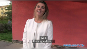 PublicAgent Uber-Sexy tutor boinking in a car