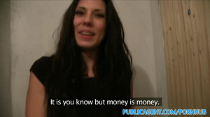PublicAgent Spanish babe porks stranger for cash