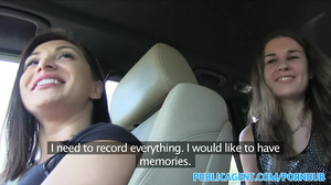 PublicAgent Supah-Wild hitchhiking honies fuck for cash part 1