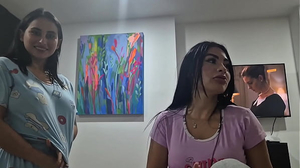 Video night with my  acquaintance and her stepbrothers  in an fuckfest and cum in my vulva anger-rage ALEJANDRA PALACIOS