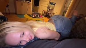 I plumb my teenage light-haired neighbor while I was on vacation