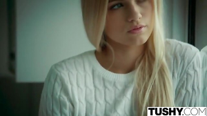 TUSHY Rich Damsel Alex Grey Gets More Than She Bargained For