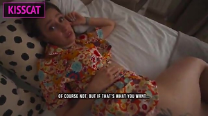 Step mommy trying silent while drilled in share bed after step son-in-law-in-law make her naked in Undress.app