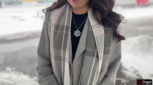 Public agent fury-wrath Offered a gal from the station to go thru a casting right on a public instruct