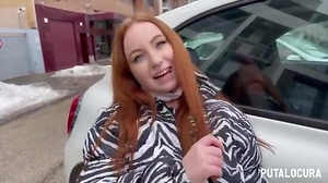 PutaLocura -anger The sandy-haired Bibian Fox is caught by Torbe and screws him